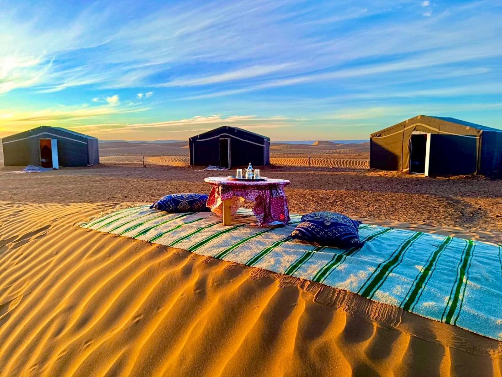 Mhamid Sahara Camp - Mhamid El Ghizlane Hotell M'Hamid Exteriör bild