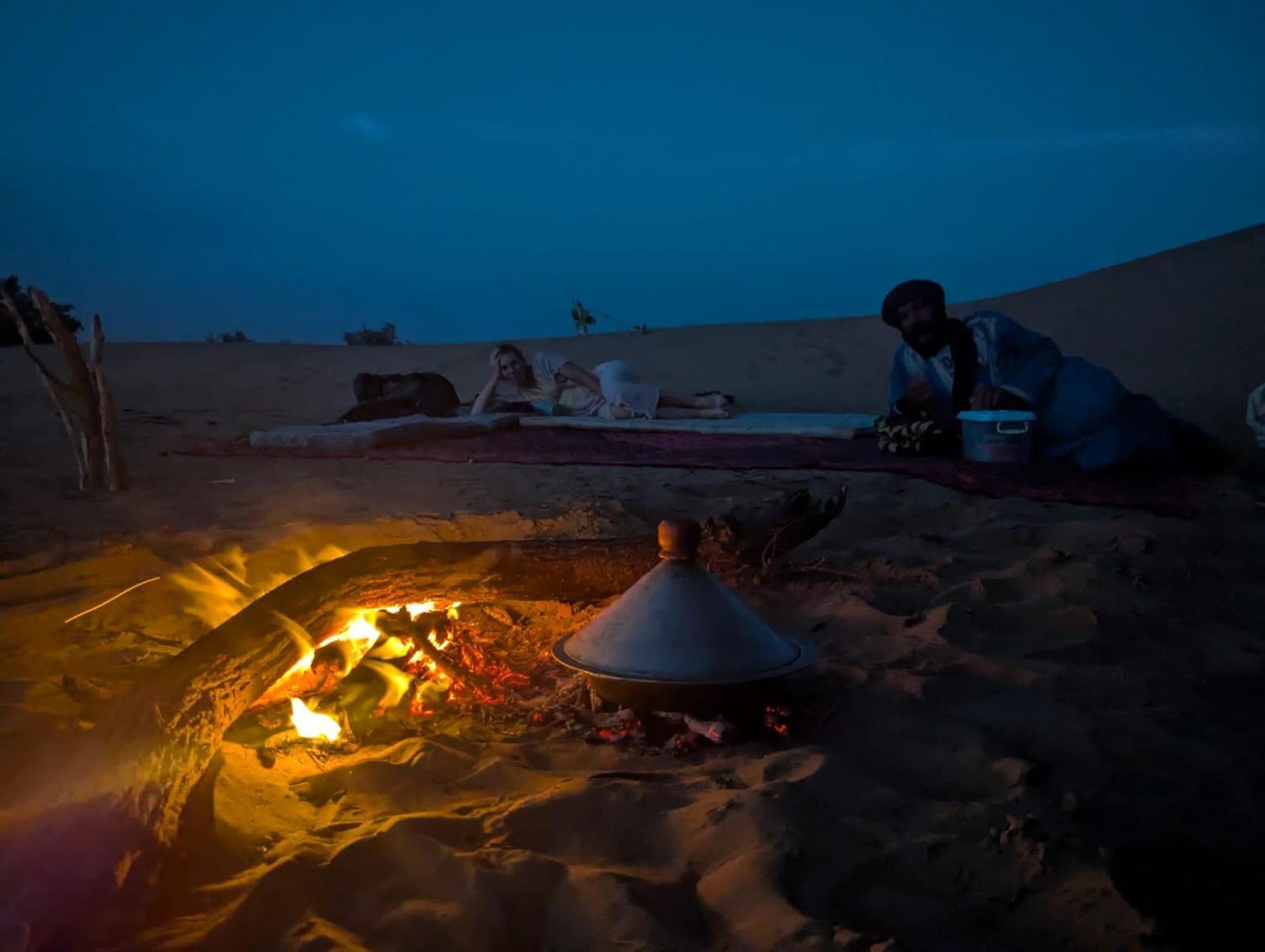 Mhamid Sahara Camp - Mhamid El Ghizlane Hotell M'Hamid Exteriör bild