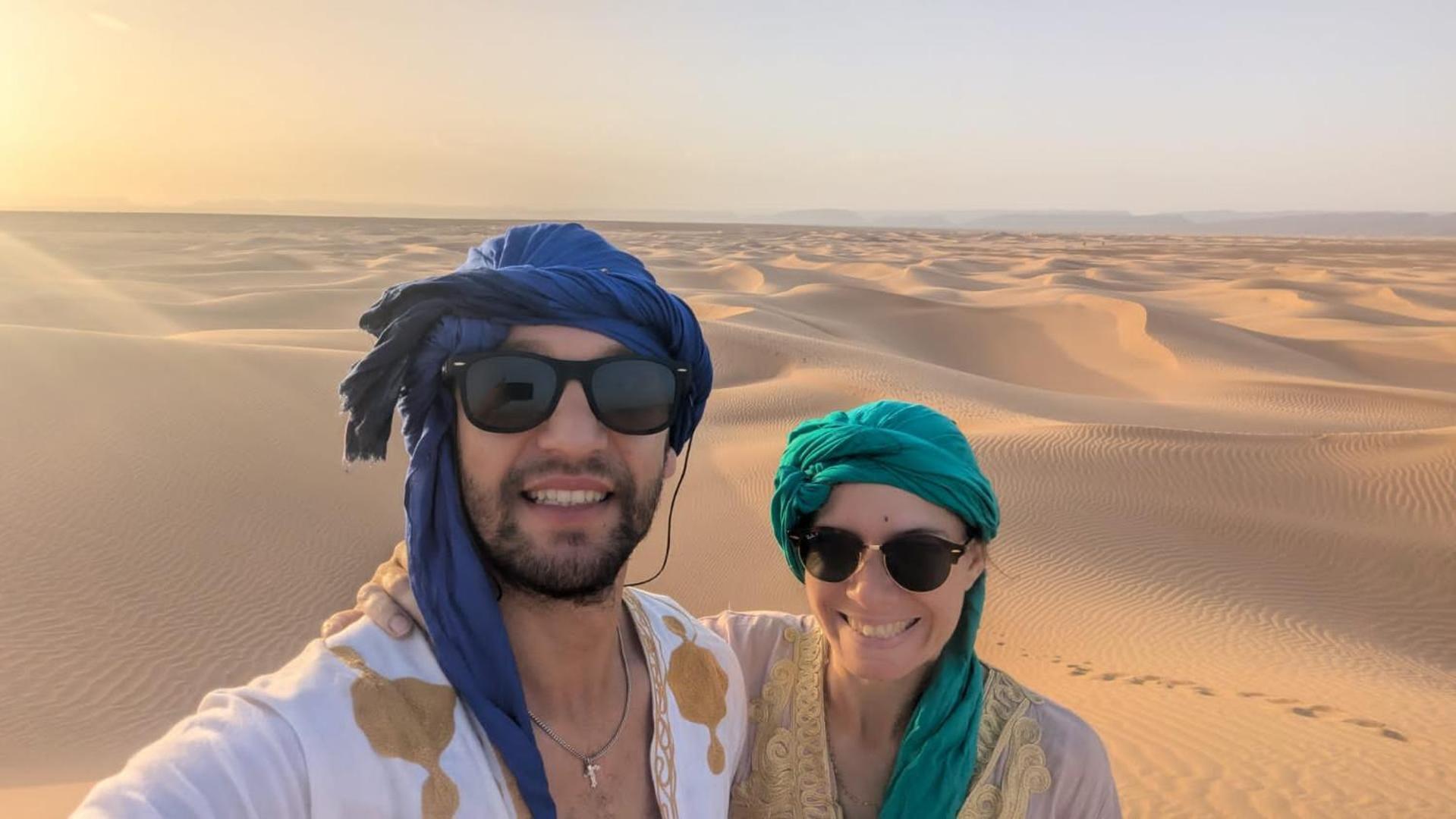 Mhamid Sahara Camp - Mhamid El Ghizlane Hotell M'Hamid Exteriör bild